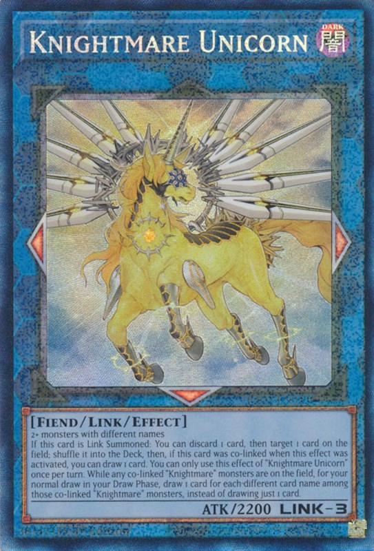 Knightmare Unicorn [RA01-EN043] Prismatic Collector's Rare | Jomio and Rueliete's Cards and Comics
