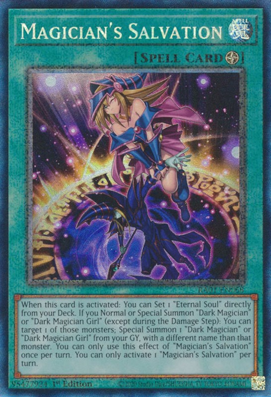 Magician's Salvation [RA01-EN068] Prismatic Collector's Rare | Jomio and Rueliete's Cards and Comics