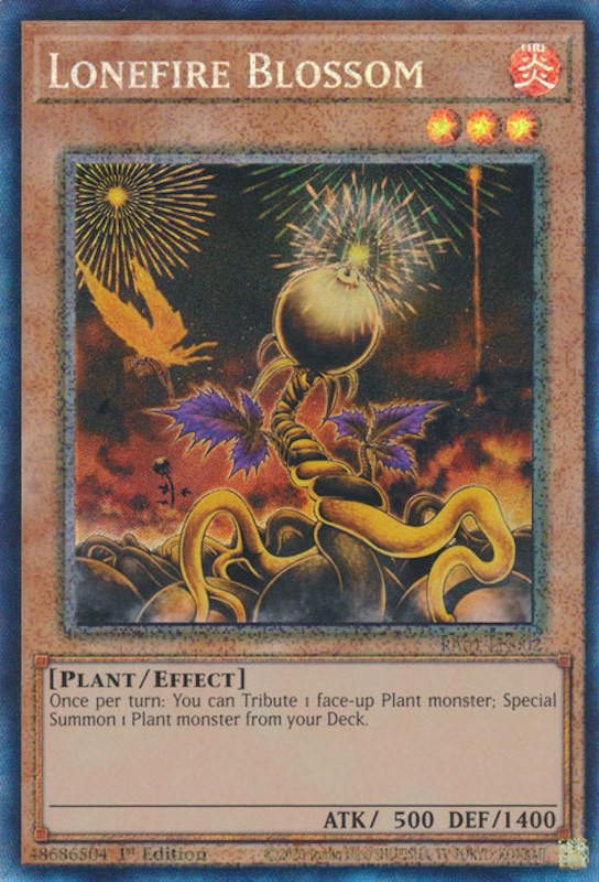 Lonefire Blossom [RA01-EN002] Prismatic Collector's Rare | Jomio and Rueliete's Cards and Comics