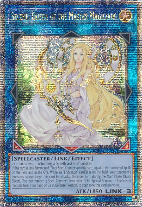 Selene, Queen of the Master Magicians [RA01-EN047] Quarter Century Secret Rare | Jomio and Rueliete's Cards and Comics