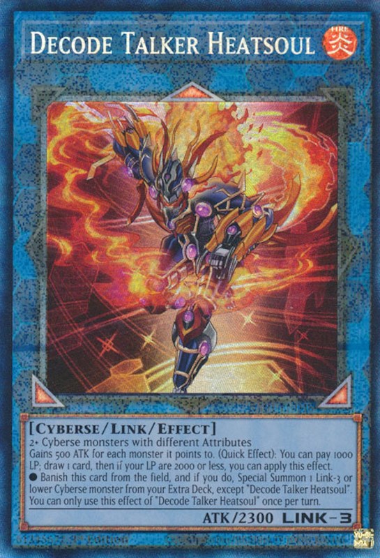 Decode Talker Heatsoul [RA01-EN048] Prismatic Collector's Rare | Jomio and Rueliete's Cards and Comics