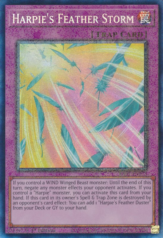 Harpie's Feather Storm [RA01-EN073] Prismatic Collector's Rare | Jomio and Rueliete's Cards and Comics