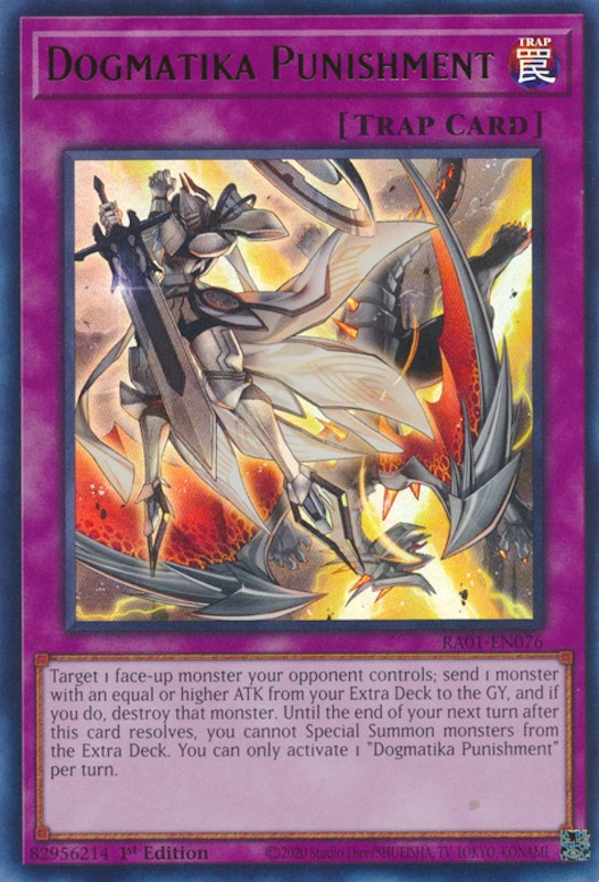 Dogmatika Punishment [RA01-EN076] Ultra Rare | Jomio and Rueliete's Cards and Comics