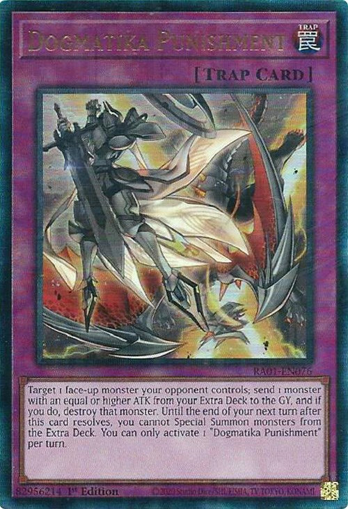 Dogmatika Punishment [RA01-EN076] Prismatic Ultimate Rare | Jomio and Rueliete's Cards and Comics