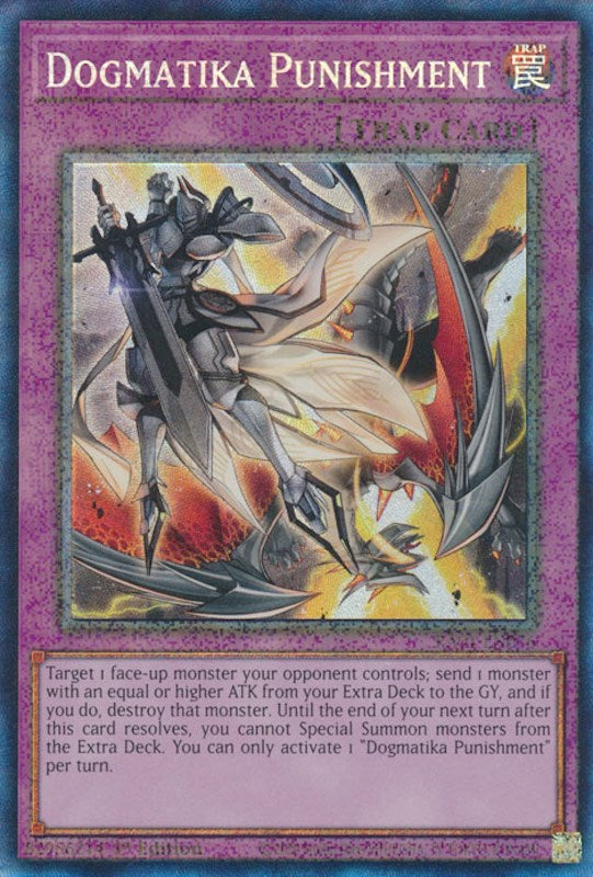 Dogmatika Punishment [RA01-EN076] Prismatic Collector's Rare | Jomio and Rueliete's Cards and Comics