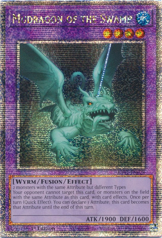Mudragon of the Swamp [RA01-EN028] Quarter Century Secret Rare | Jomio and Rueliete's Cards and Comics