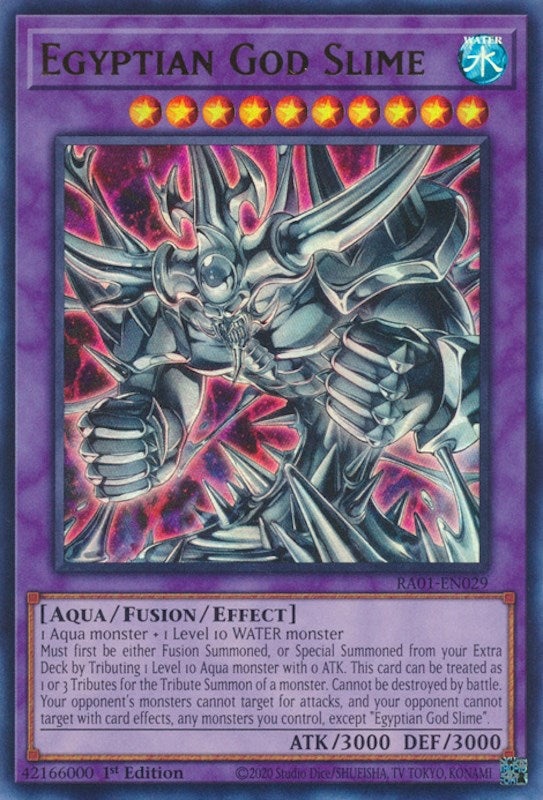 Egyptian God Slime [RA01-EN029] Ultra Rare | Jomio and Rueliete's Cards and Comics