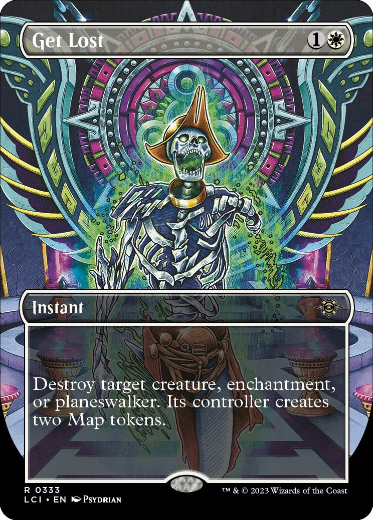 Get Lost (Borderless) [The Lost Caverns of Ixalan] | Jomio and Rueliete's Cards and Comics