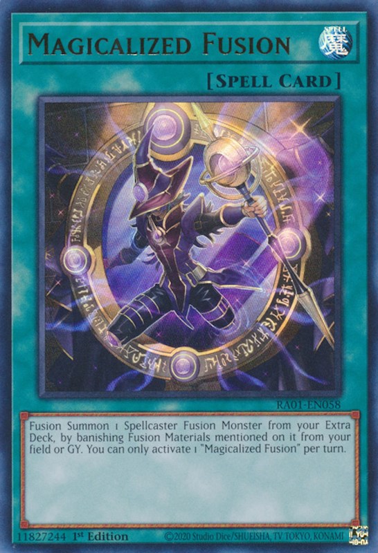 Magicalized Fusion [RA01-EN058] Ultra Rare | Jomio and Rueliete's Cards and Comics