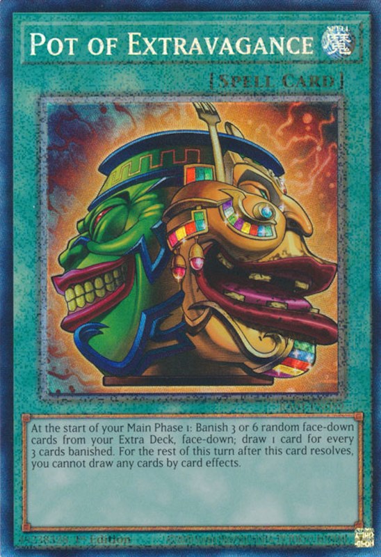 Pot of Extravagance [RA01-EN059] Prismatic Collector's Rare | Jomio and Rueliete's Cards and Comics