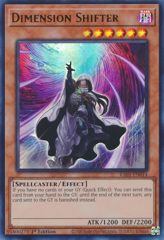 Dimension Shifter [RA01-EN014] Ultra Rare | Jomio and Rueliete's Cards and Comics