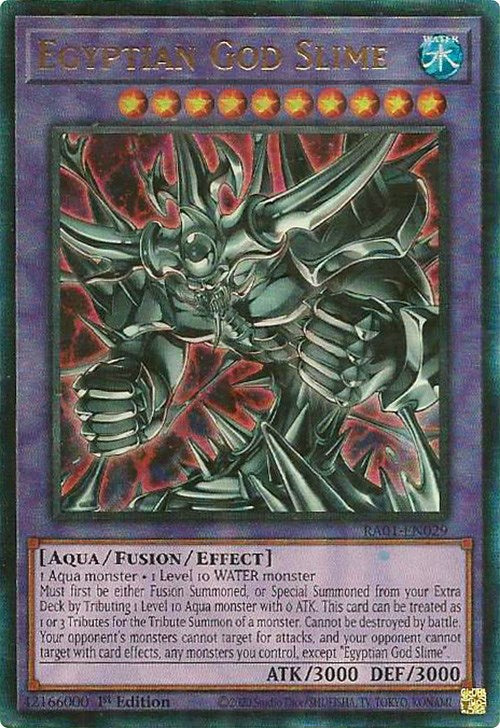 Egyptian God Slime [RA01-EN029] Prismatic Ultimate Rare | Jomio and Rueliete's Cards and Comics