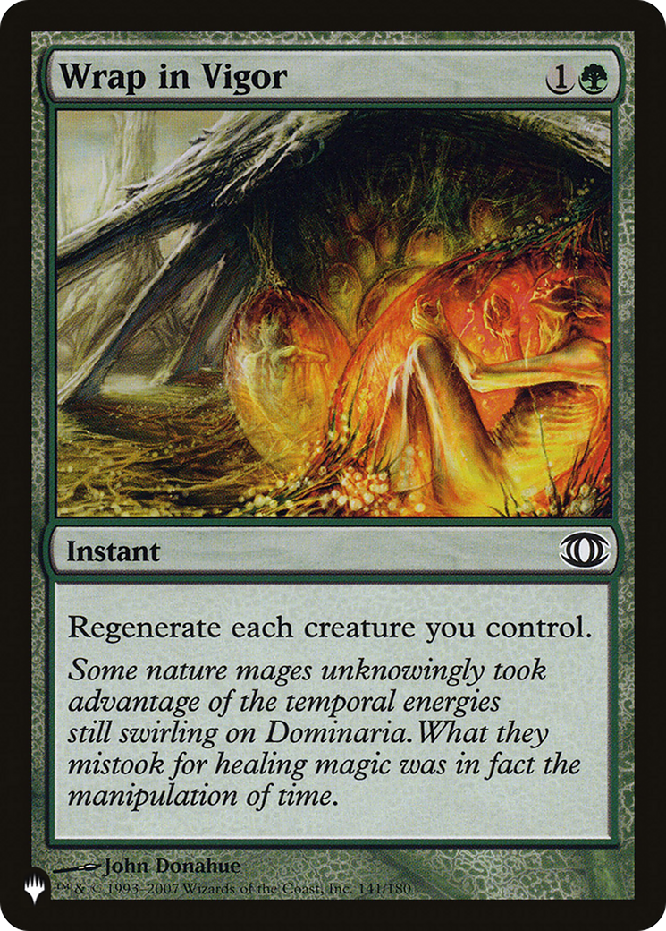 Wrap in Vigor [The List] | Jomio and Rueliete's Cards and Comics