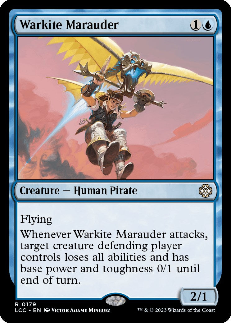 Warkite Marauder [The Lost Caverns of Ixalan Commander] | Jomio and Rueliete's Cards and Comics