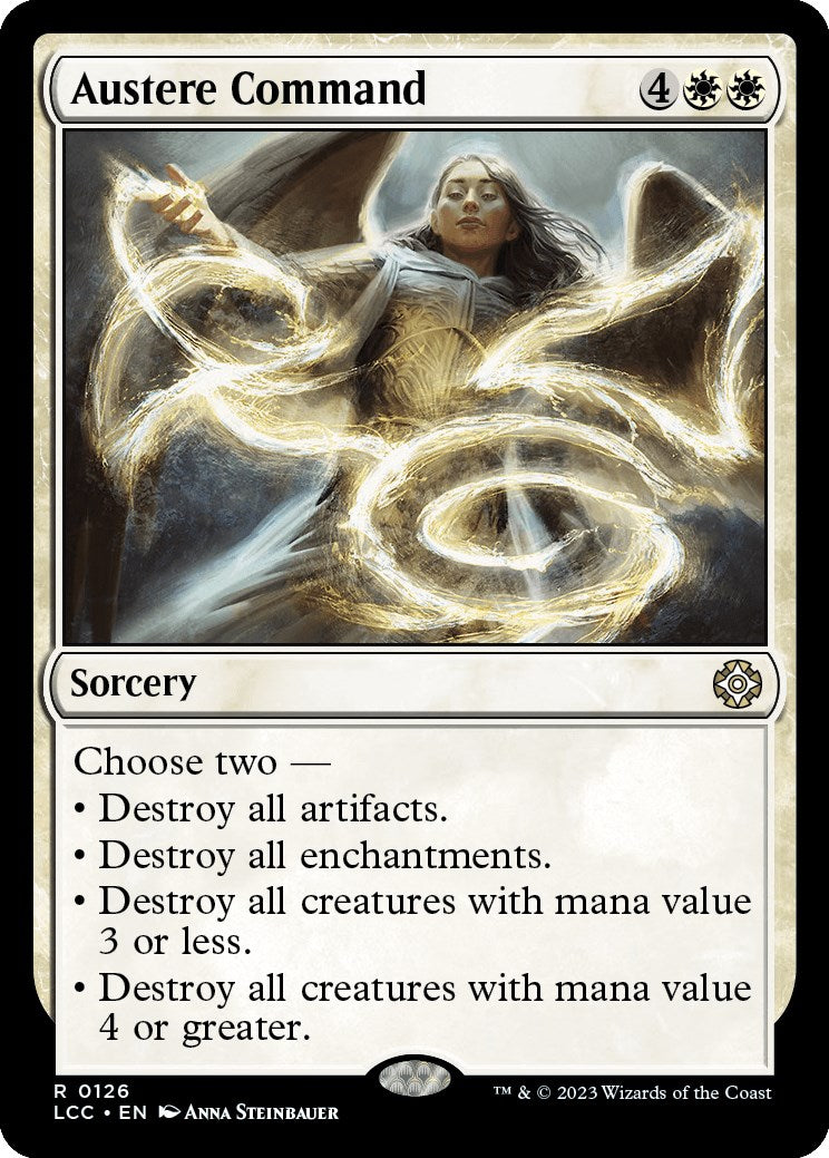 Austere Command [The Lost Caverns of Ixalan Commander] | Jomio and Rueliete's Cards and Comics