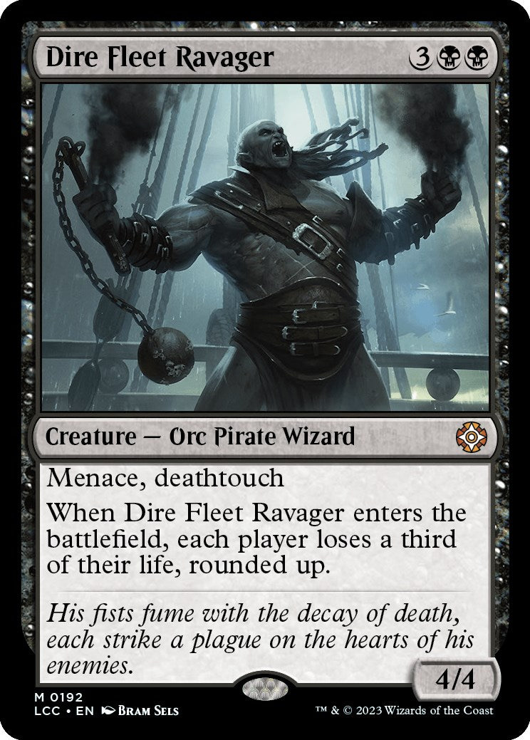 Dire Fleet Ravager [The Lost Caverns of Ixalan Commander] | Jomio and Rueliete's Cards and Comics