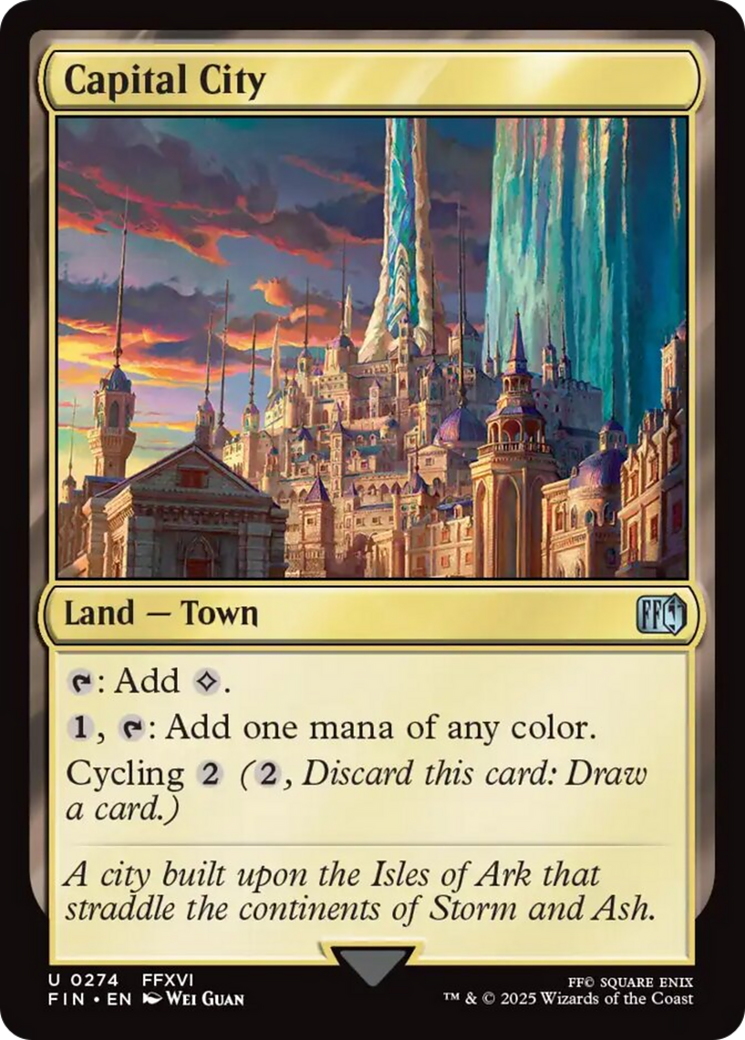 Capital City [FINAL FANTASY] | Jomio and Rueliete's Cards and Comics