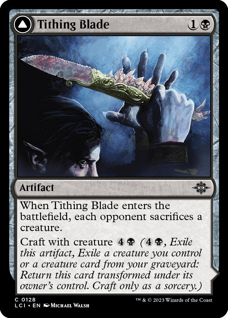 Tithing Blade [The Lost Caverns of Ixalan] | Jomio and Rueliete's Cards and Comics
