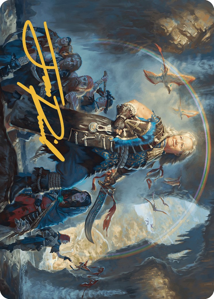 Admiral Brass, Unsinkable Art Card (Gold-Stamped Signature) [The Lost Caverns of Ixalan Art Series] | Jomio and Rueliete's Cards and Comics