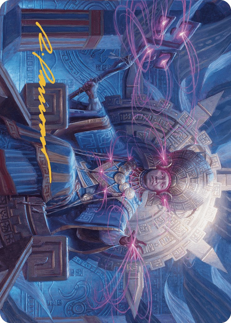 Akal Pakal, First Among Equals Art Card (8/81) (Gold-Stamped Signature) [The Lost Caverns of Ixalan Art Series] | Jomio and Rueliete's Cards and Comics
