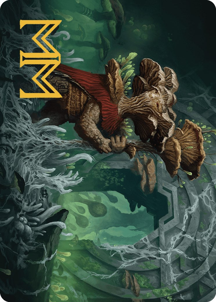 Tendril of the Mycotyrant Art Card (Gold-Stamped Signature) [The Lost Caverns of Ixalan Art Series] | Jomio and Rueliete's Cards and Comics