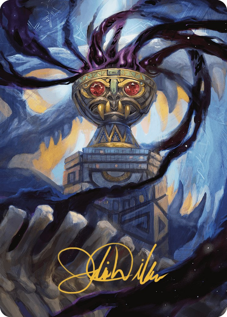 Chalice of the Void Art Card (Gold-Stamped Signature) [The Lost Caverns of Ixalan Art Series] | Jomio and Rueliete's Cards and Comics