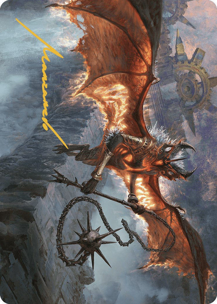 Bloodletter of Aclazotz Art Card (15/81) (Gold-Stamped Signature) [The Lost Caverns of Ixalan Art Series] | Jomio and Rueliete's Cards and Comics