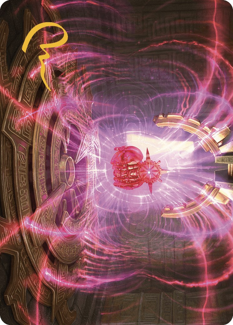 Locus of Enlightenment Art Card (Gold-Stamped Signature) [The Lost Caverns of Ixalan Art Series] | Jomio and Rueliete's Cards and Comics