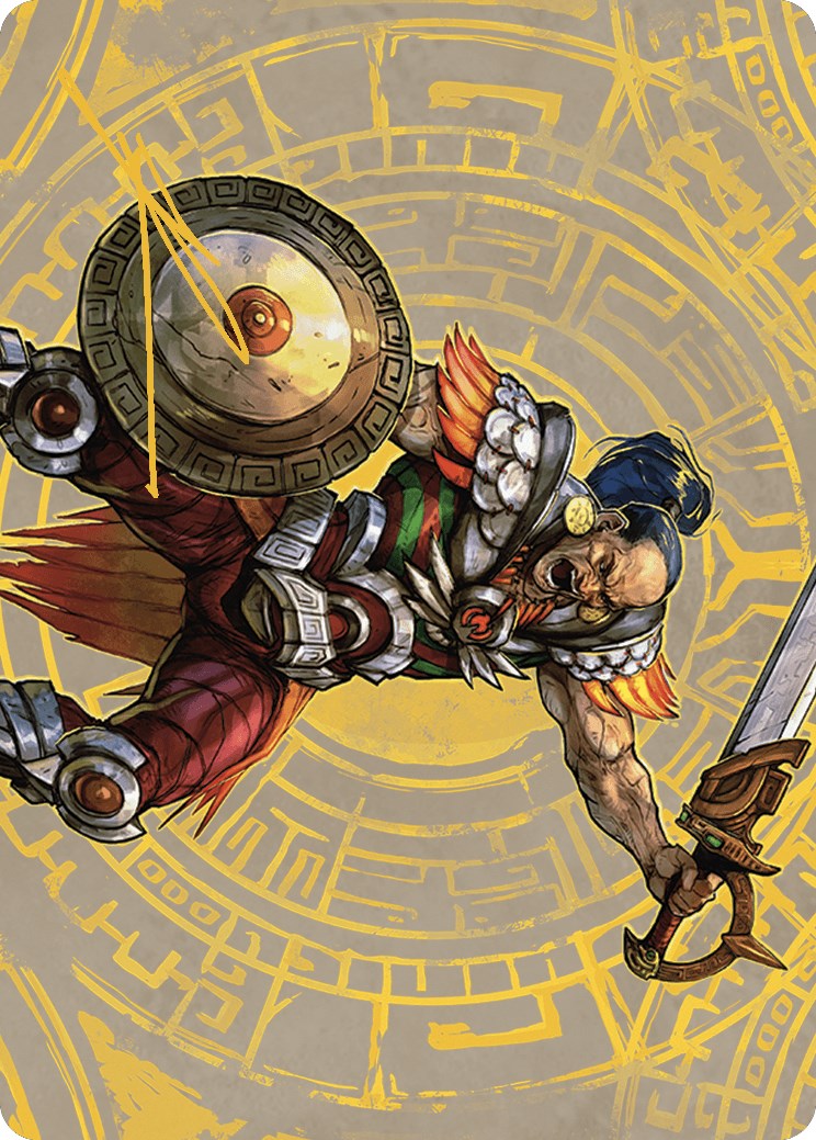 Inti, Seneschal of the Sun Art Card (Gold-Stamped Signature) [The Lost Caverns of Ixalan Art Series] | Jomio and Rueliete's Cards and Comics