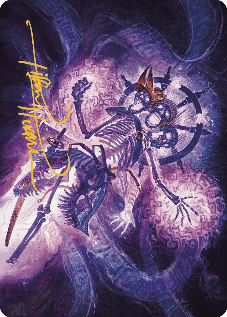 The Grim Captain Art Card (Gold-Stamped Signature) [The Lost Caverns of Ixalan Art Series] | Jomio and Rueliete's Cards and Comics