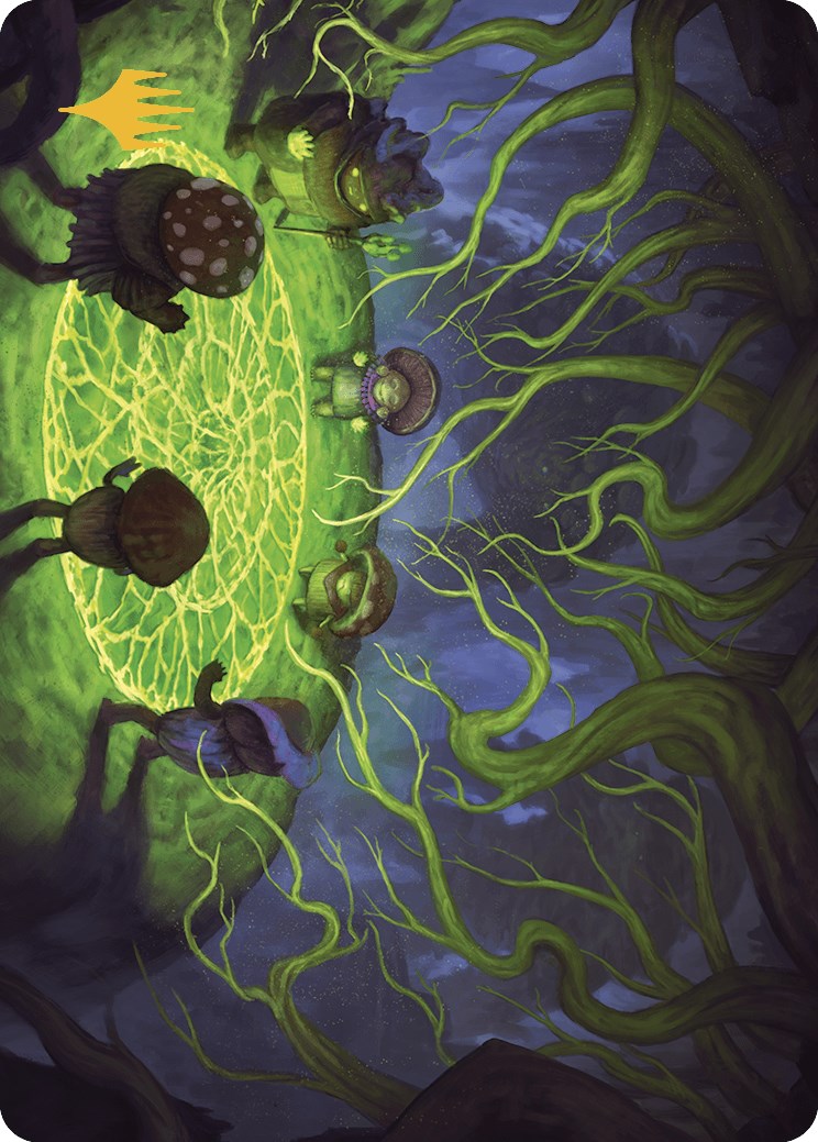 Growing Rites of Itlimoc Art Card (Gold-Stamped Planeswalker Symbol) [The Lost Caverns of Ixalan Art Series] | Jomio and Rueliete's Cards and Comics