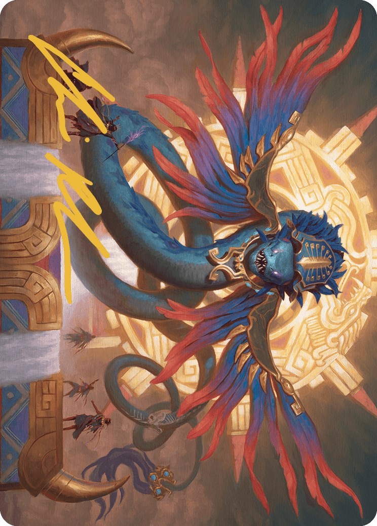Ojer Pakpatiq, Deepest Epoch Art Card (13/81) (Gold-Stamped Signature) [The Lost Caverns of Ixalan Art Series] | Jomio and Rueliete's Cards and Comics