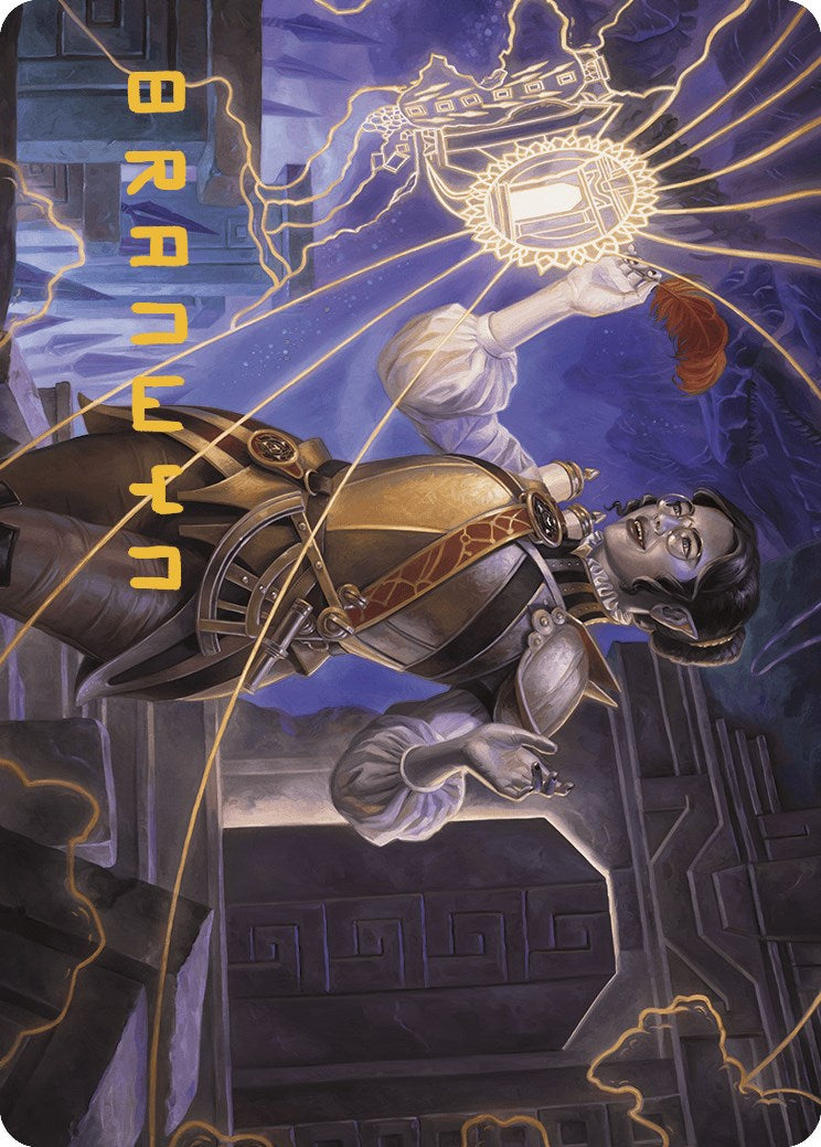 Amalia Benavides Aguirre Art Card (33/81) (Gold-Stamped Signature) [The Lost Caverns of Ixalan Art Series] | Jomio and Rueliete's Cards and Comics