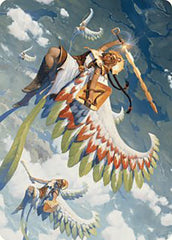 Resplendent Angel Art Card (5/81) [The Lost Caverns of Ixalan Art Series] | Jomio and Rueliete's Cards and Comics