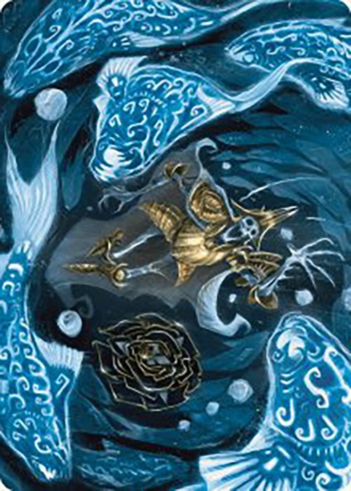 Eaten by Piranhas Art Card [The Lost Caverns of Ixalan Art Series] | Jomio and Rueliete's Cards and Comics