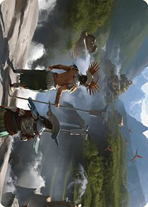 Glimpse the Core Art Card [The Lost Caverns of Ixalan Art Series] | Jomio and Rueliete's Cards and Comics