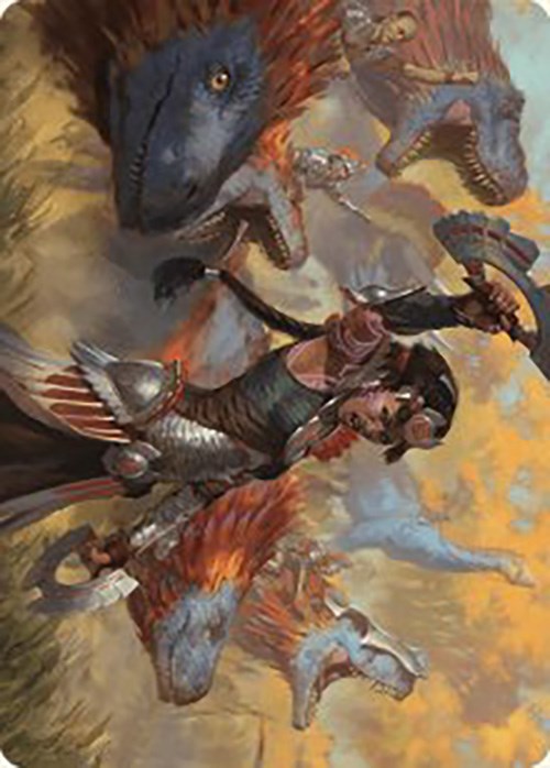 Huatli, Poet of Unity Art Card [The Lost Caverns of Ixalan Art Series] | Jomio and Rueliete's Cards and Comics