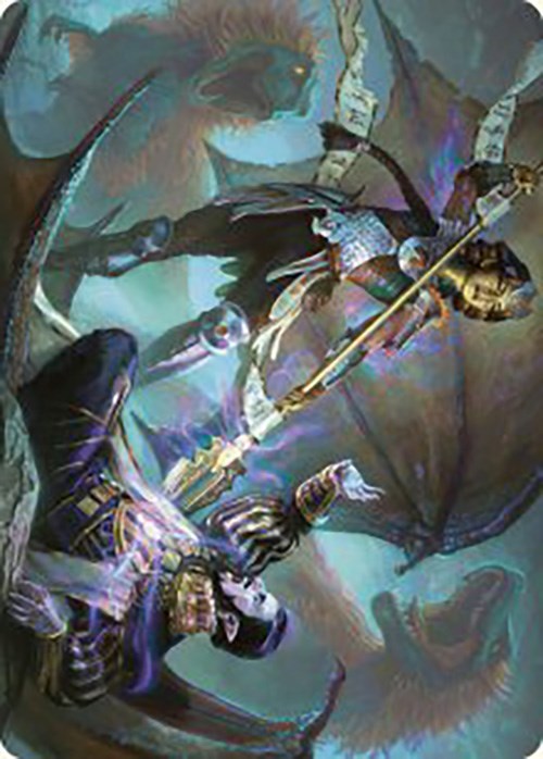 Huatli's Final Strike Art Card [The Lost Caverns of Ixalan Art Series] | Jomio and Rueliete's Cards and Comics
