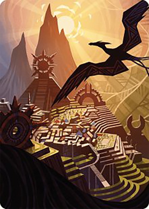 Plains Art Card [The Lost Caverns of Ixalan Art Series] | Jomio and Rueliete's Cards and Comics