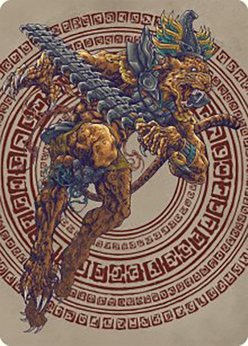 Sovereign Okinec Ahau Art Card [The Lost Caverns of Ixalan Art Series] | Jomio and Rueliete's Cards and Comics