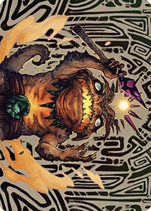 Zoyowa Lava-Tongue Art Card [The Lost Caverns of Ixalan Art Series] | Jomio and Rueliete's Cards and Comics