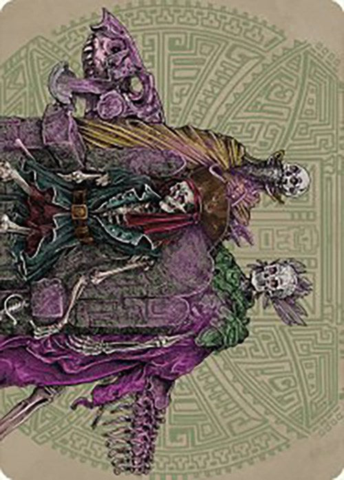 Throne of the Grim Captain Art Card [The Lost Caverns of Ixalan Art Series] | Jomio and Rueliete's Cards and Comics
