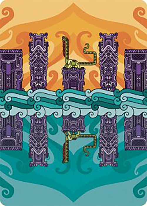 Echoing Deeps Art Card [The Lost Caverns of Ixalan Art Series] | Jomio and Rueliete's Cards and Comics