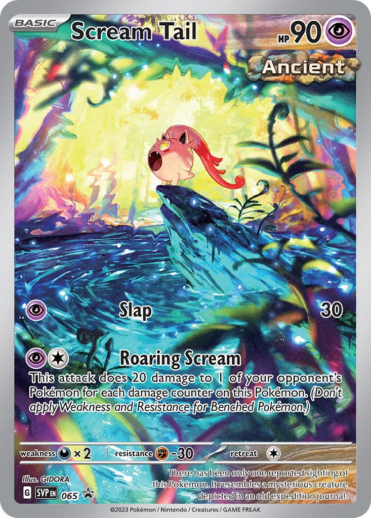 Scream Tail (065) [Scarlet & Violet: Black Star Promos] | Jomio and Rueliete's Cards and Comics