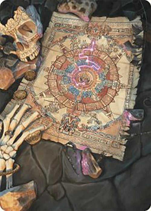 Map Token Art Card [The Lost Caverns of Ixalan Art Series] | Jomio and Rueliete's Cards and Comics