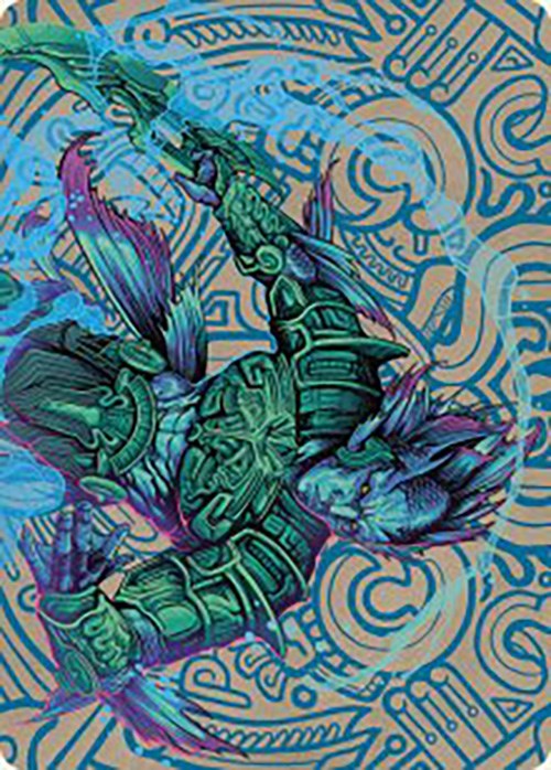 Hakbal of the Surging Soul Art Card [The Lost Caverns of Ixalan Art Series] | Jomio and Rueliete's Cards and Comics