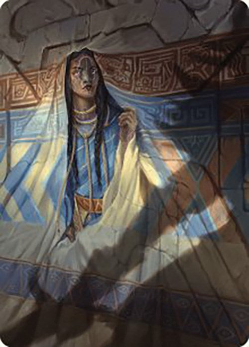 Whispersilk Cloak Art Card [The Lost Caverns of Ixalan Art Series] | Jomio and Rueliete's Cards and Comics