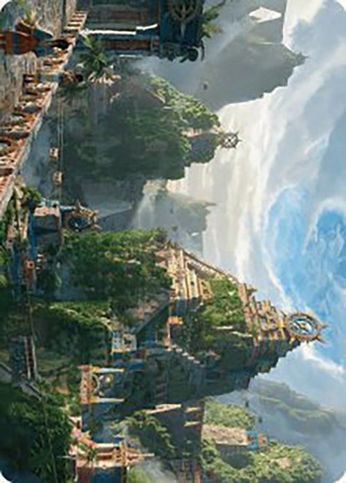 Clifftop Retreat Art Card [The Lost Caverns of Ixalan Art Series] | Jomio and Rueliete's Cards and Comics