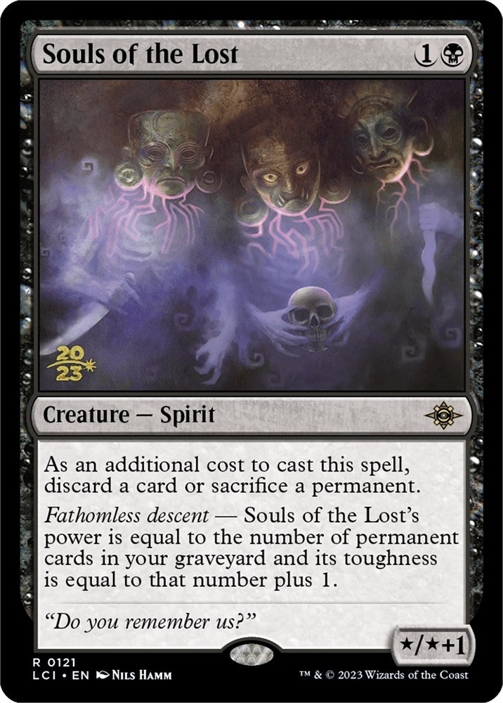 Souls of the Lost [The Lost Caverns of Ixalan Prerelease Cards] | Jomio and Rueliete's Cards and Comics