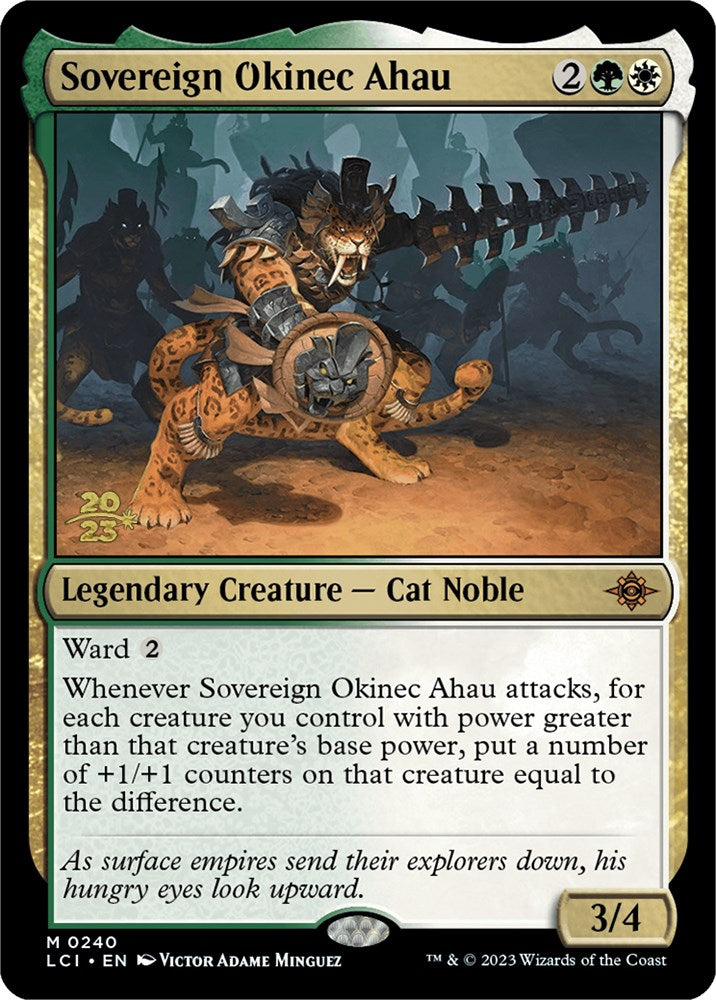 Sovereign Okinec Ahau [The Lost Caverns of Ixalan Prerelease Cards] | Jomio and Rueliete's Cards and Comics